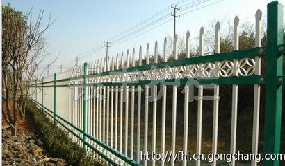 比铸铁结实漂亮的锌钢喷塑围墙围栏|新型方管围栏|小区欧式护栏_锌钢喷塑围栏_世界工厂网