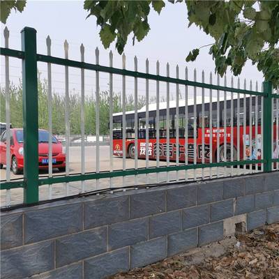 小区围墙隔离护栏 三安钢护栏 工厂小区学校围墙