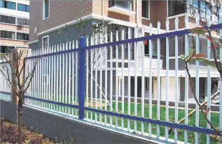 蓝白锌钢护栏批发 优质材料与广泛应用的完美结合